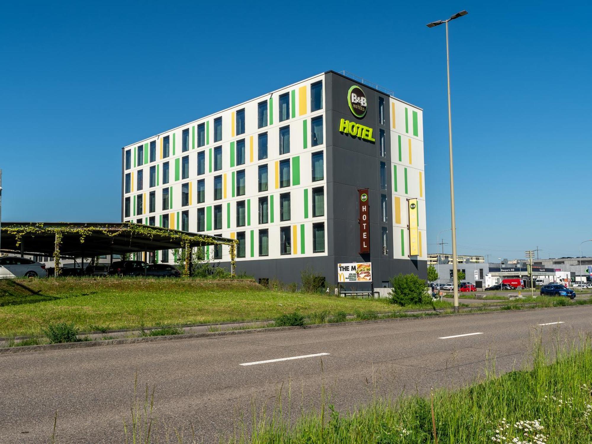 B&B Hotel Zuerich Airport Rümlang Exterior foto